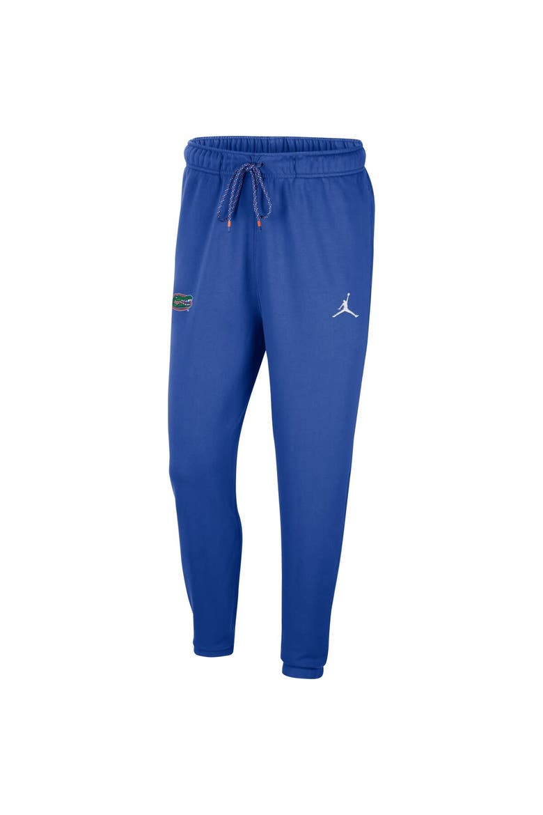 Men's Jordan Brand Royal Florida Gators Logo Travel Fleece Pants, Alternate, color, Royal