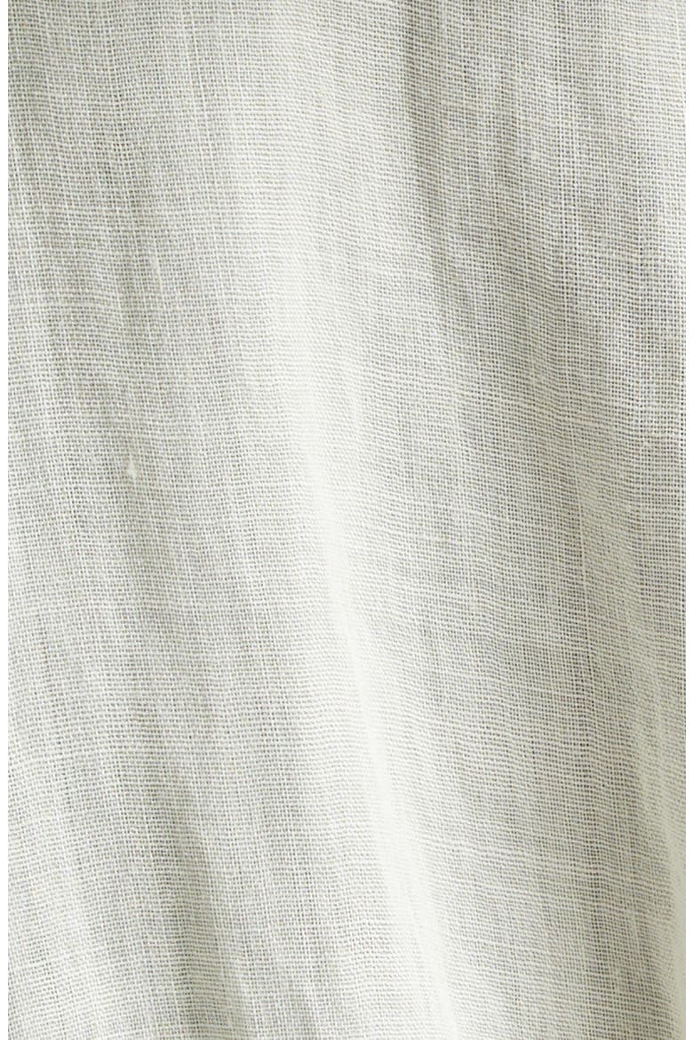 Ruffled Mousseline Top, Alternate, color, IVORY