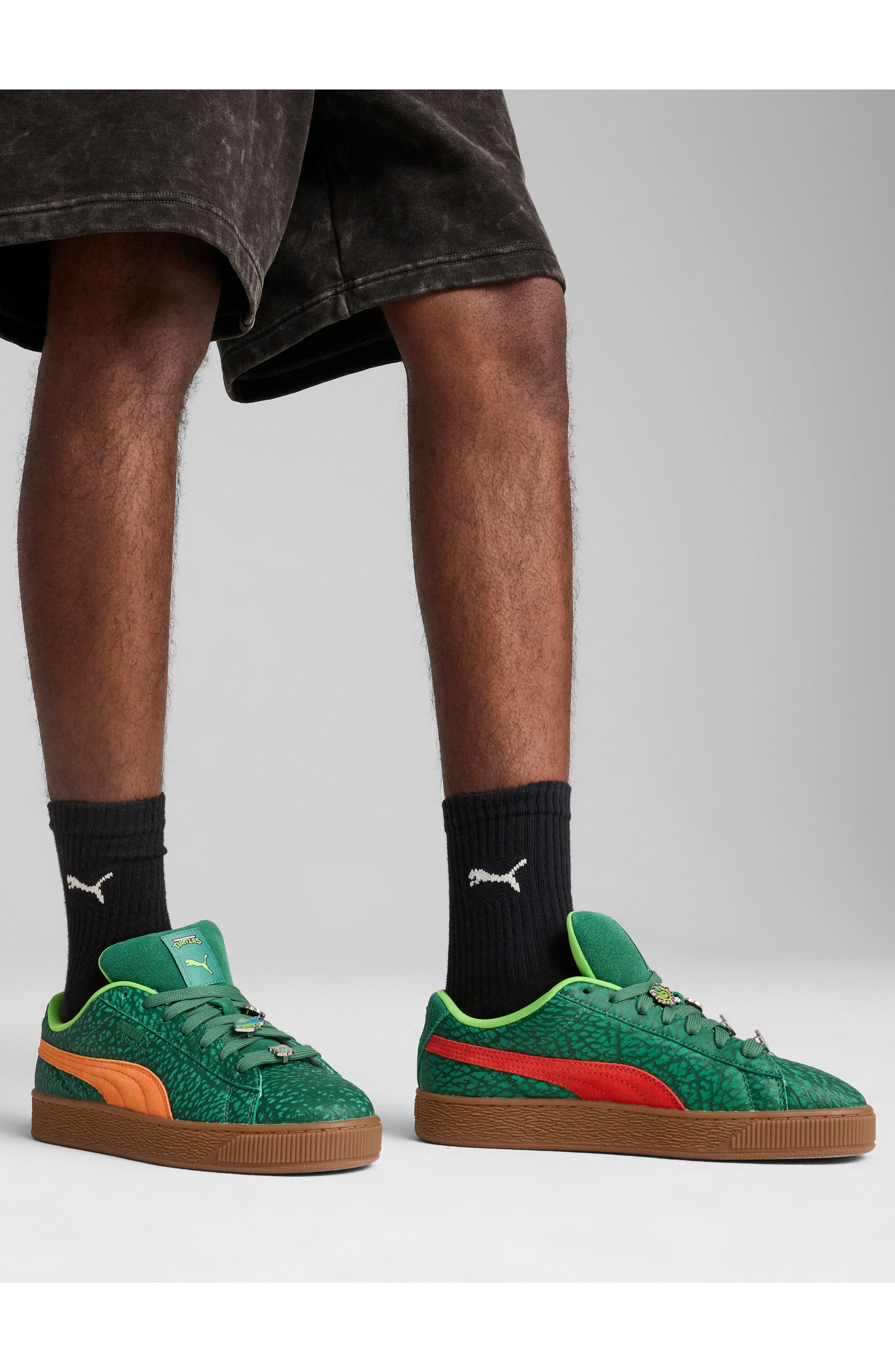 PUMA x Teenage Mutant Ninja Turtles Suede XL Sneaker, Alternate, color, 