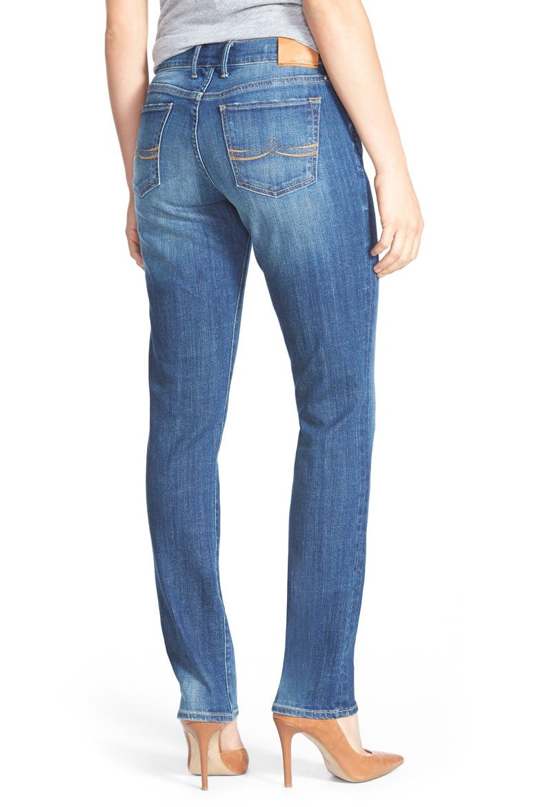 Sweet Straight Leg Jeans, Alternate, color, TANZANITE
