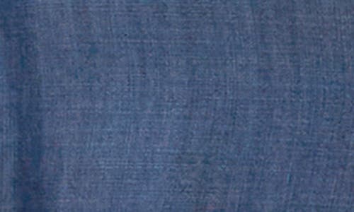 Wash Lab Denim Soft Denim Belted Midi Shirtdress In Blue