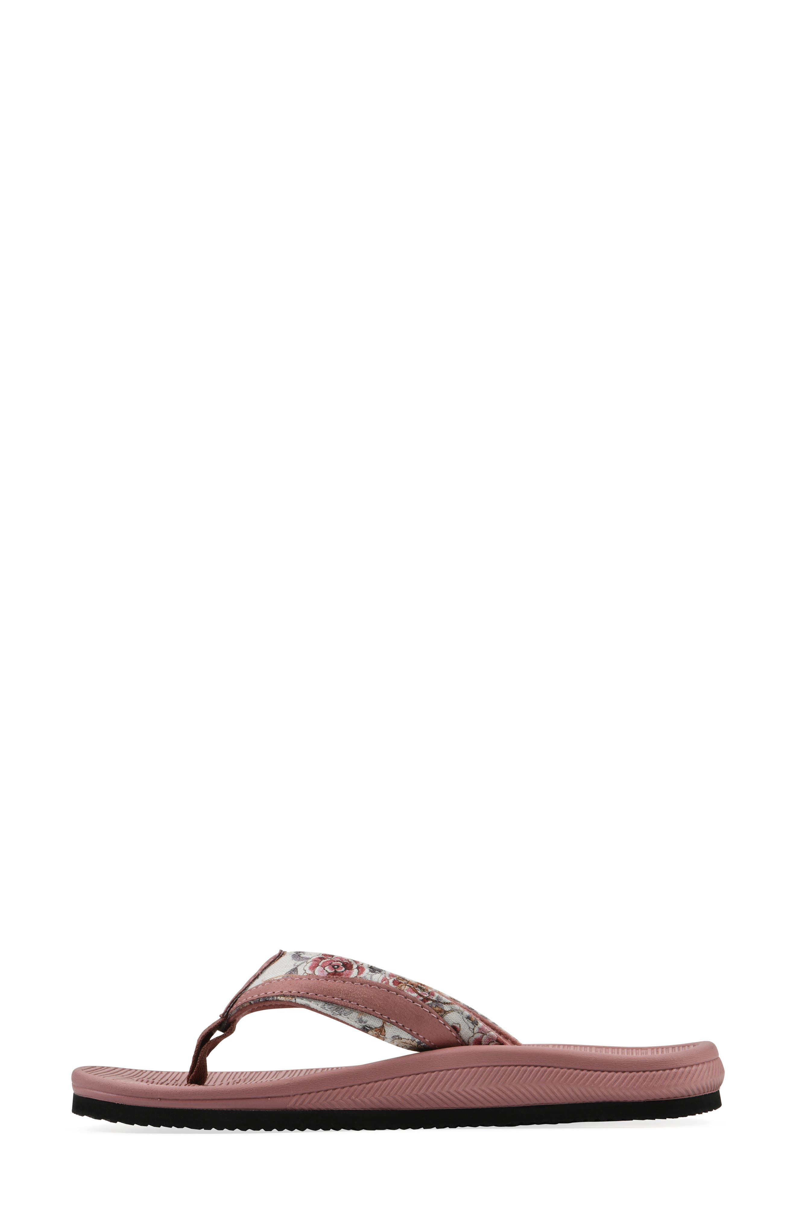 Bays Flip Flop Sandal, Alternate, color, BLUSH FLORAL PRINT