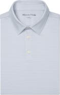 Mizzen+Main Versa Trim Fit Stripe Performance Polo