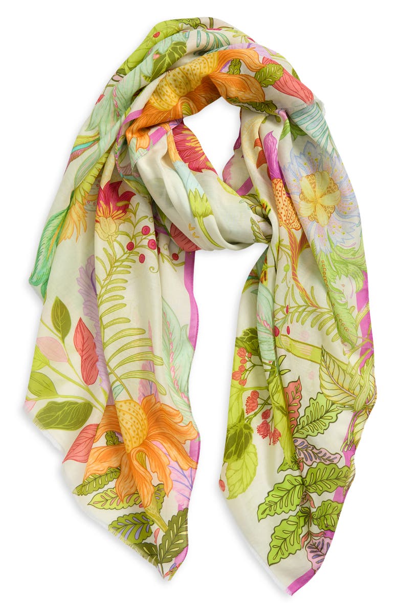 Echo Oasis Series Scarf, Main, color, Cream