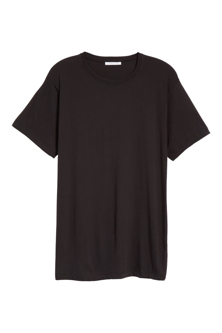 Slim Fit Crewneck T-Shirt, Alternate, color, BLACK