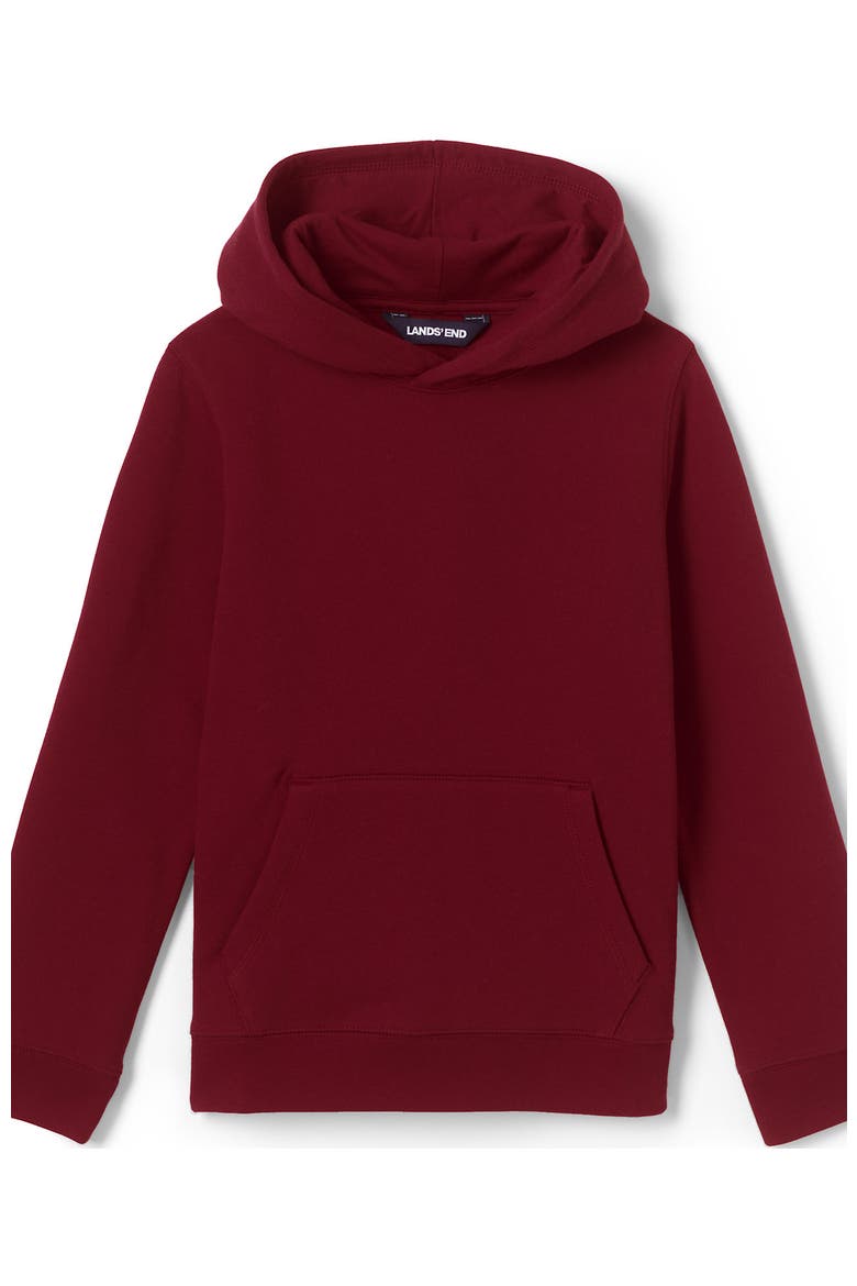School Uniform Kids Hooded Pullover Sweatshirt, Alternate, color, Garnet