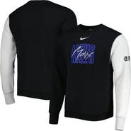 Nike Men's Nike Black/Heather Gray Dallas Mavericks Courtside Versus Force & Flight Pullover Sweatshirt