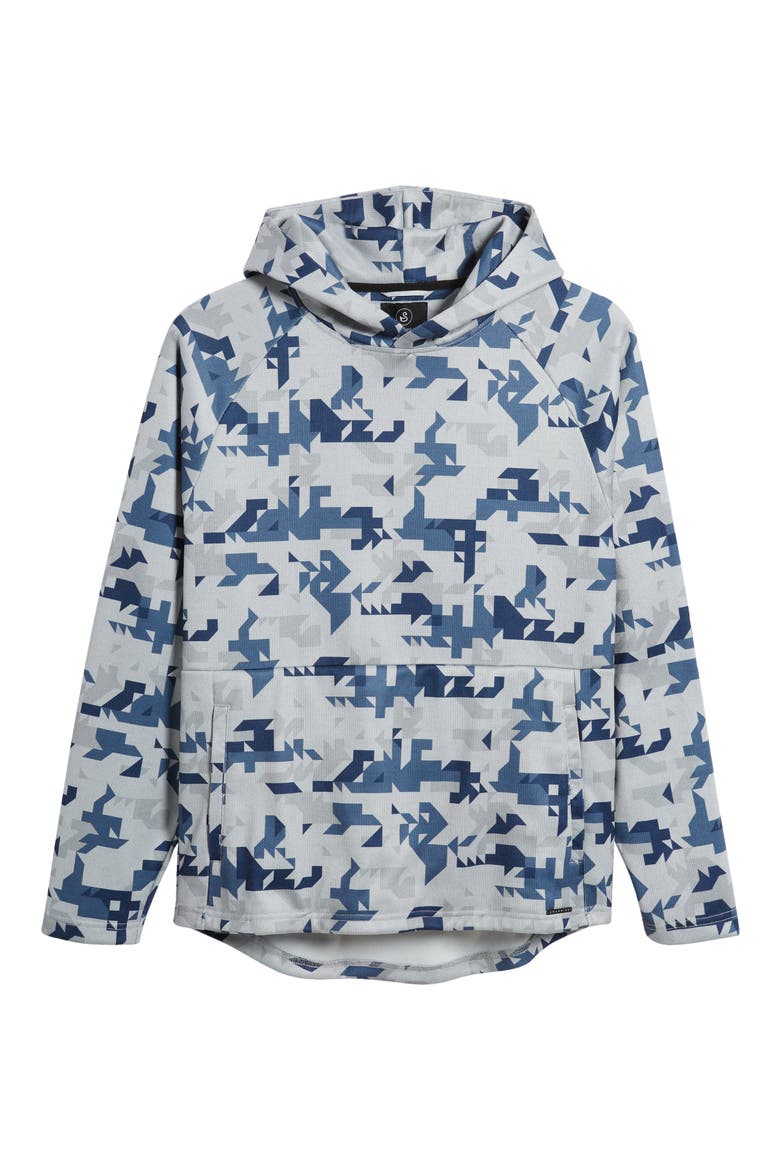 Matthew Digital Camouflage Hoodie, Alternate, color, MIDNIGHT-NAVY