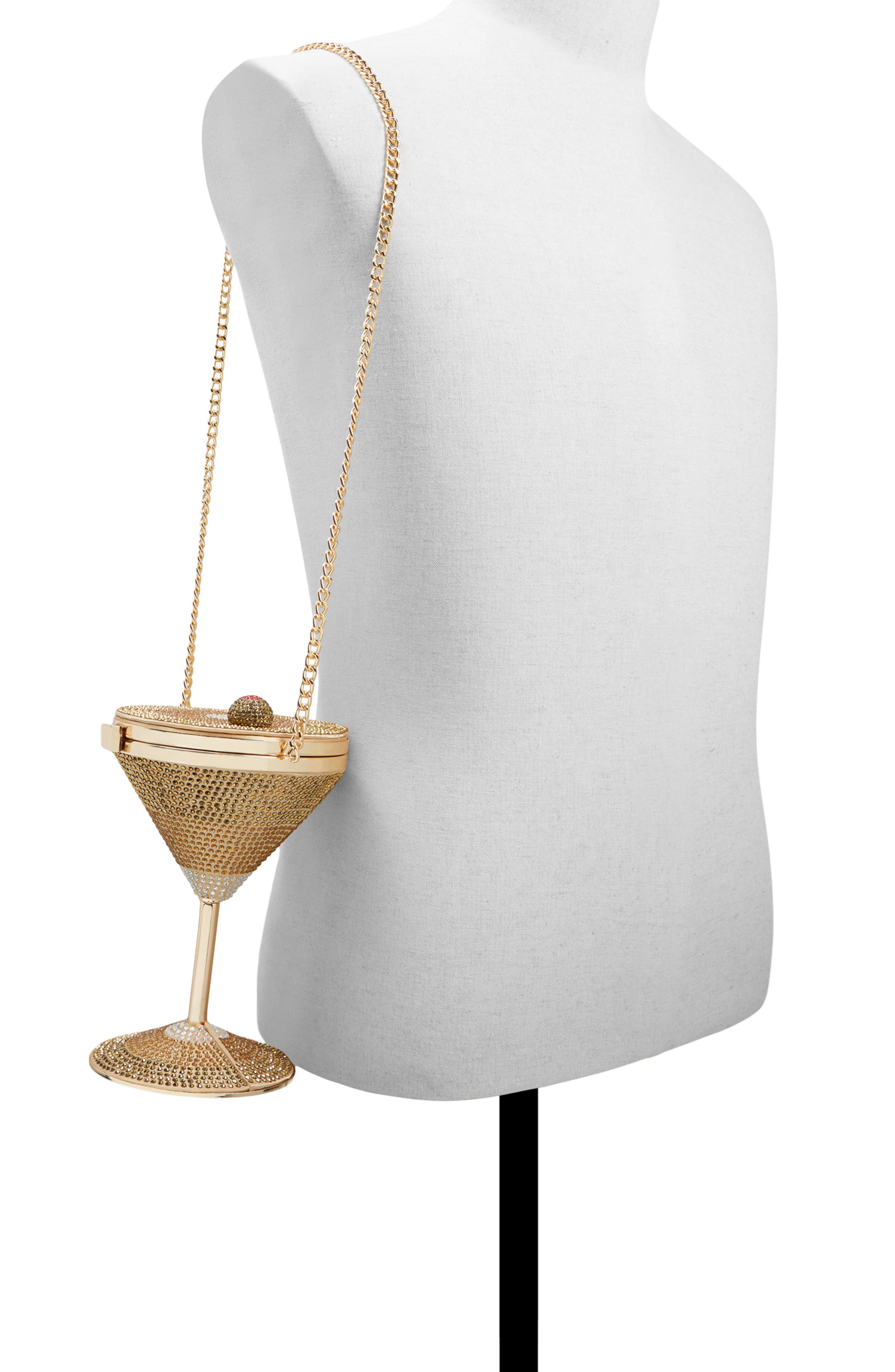 ALDO Martini Crystal Embellished Crossbody Bag, Alternate, color, 