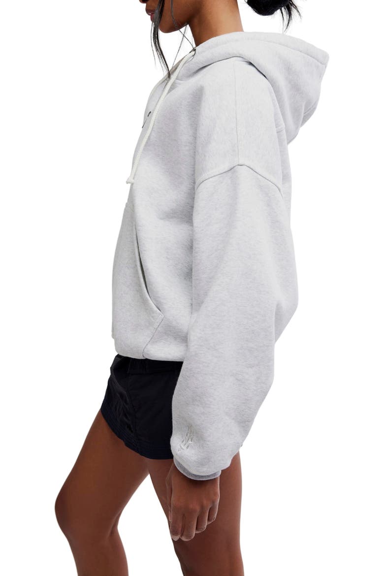 Final Call Full Zip Hoodie, Alternate, color, WHITE HEATHER GREY