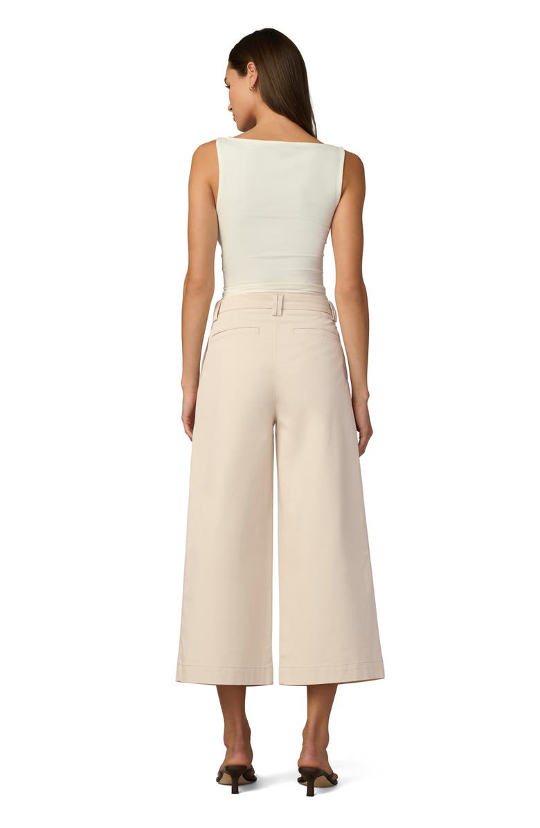 Joe's Pleated Culotte Pants, Alternate, color, Stone