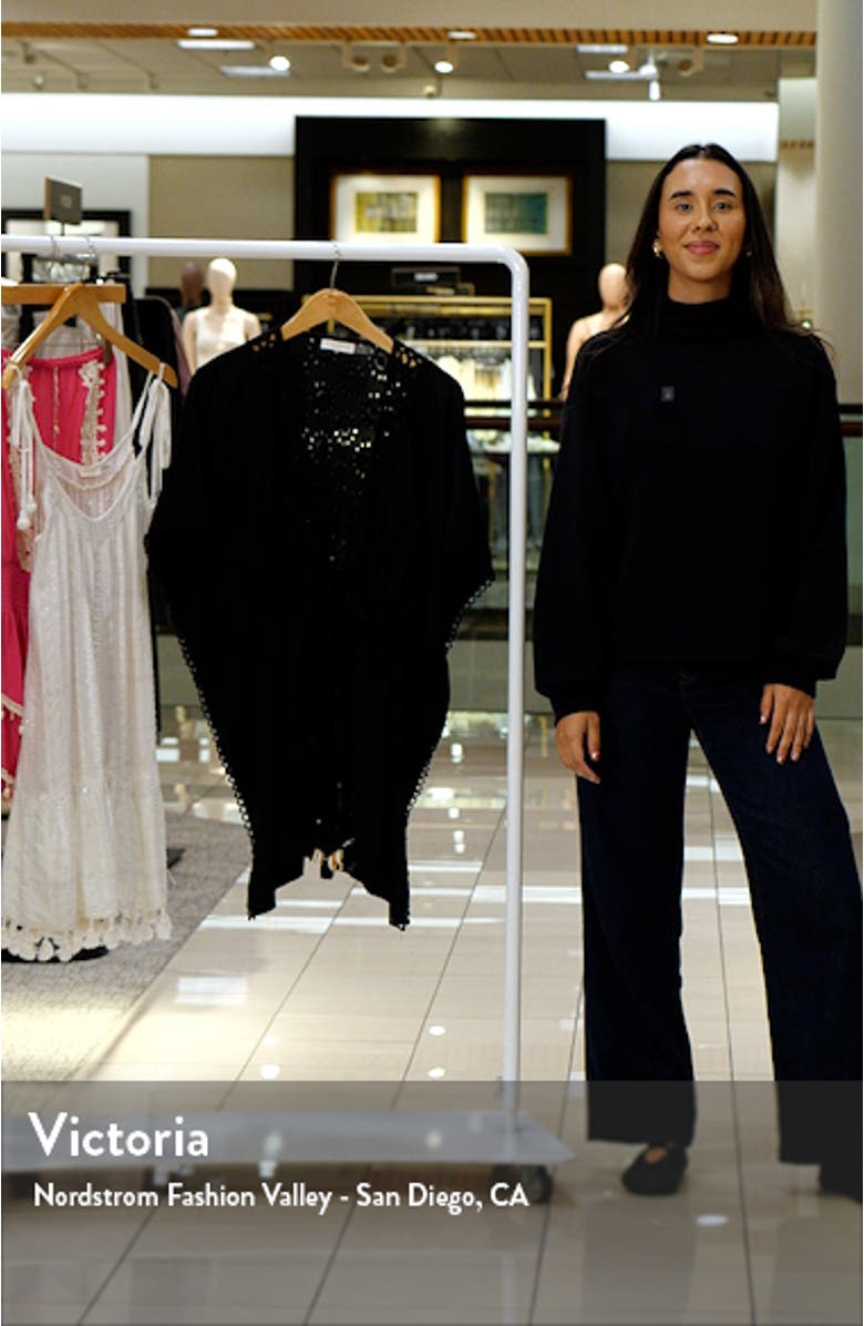 Rogelia Embroidered Cover-Up, sales video thumbnail