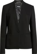 BOSS Jemma One-Button Blazer