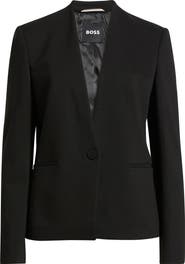 BOSS Jemma One-Button Blazer