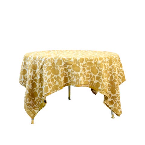 Hand Block Printed Tablecloth Yan