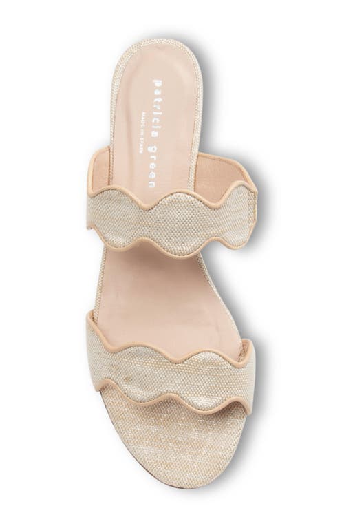 Shop Patricia Green Palm Beach Slide Sandal In Natural Linen