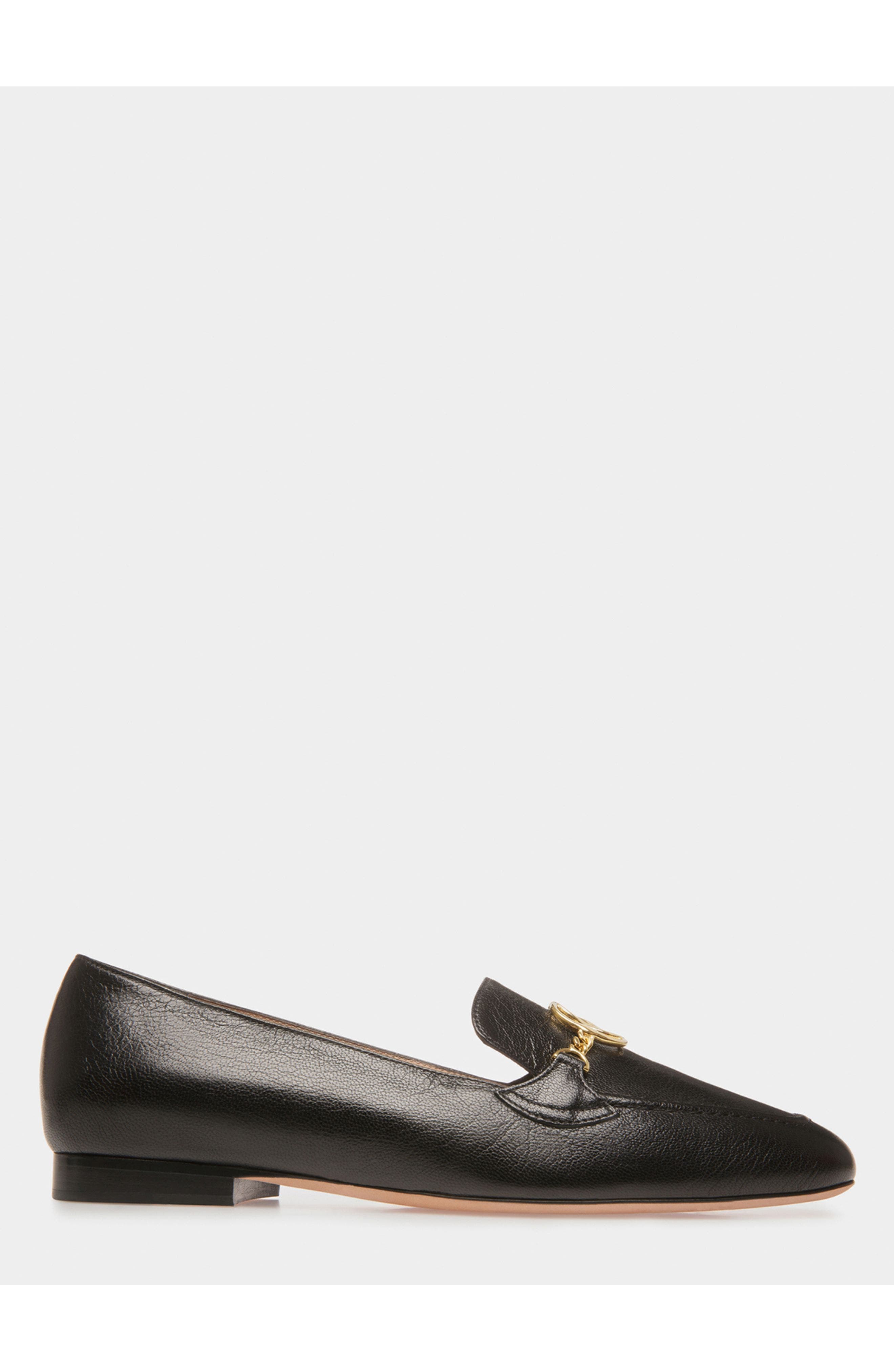 Bally Daily Emblem Loafers In Leather, Main, color, 