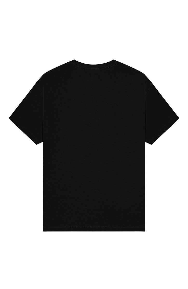 Dalix Mens Ghost Midweight Jersey Tee, Alternate, color, Black