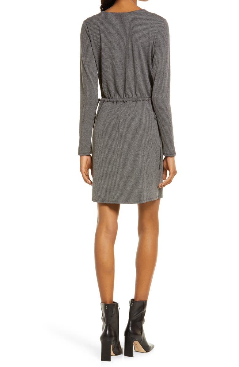 Charles Henry Long Sleeve Knit Dress, Alternate, color,