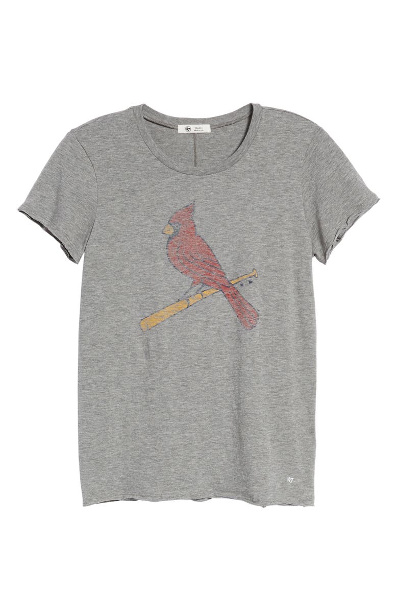 '47 Saint Louis Cardinals Fader Letter Tee, Alternate, color,