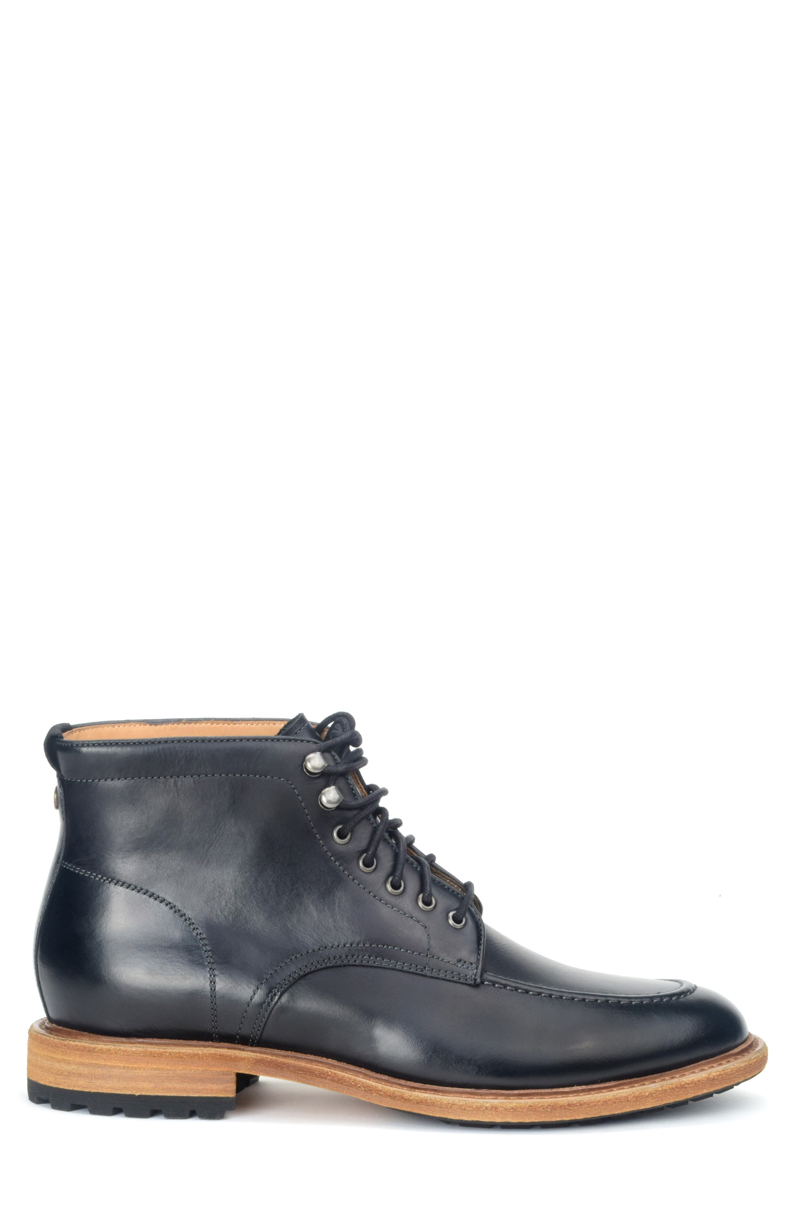 Warfield & Grand Trench Lace-Up Boot, Alternate, color, Black