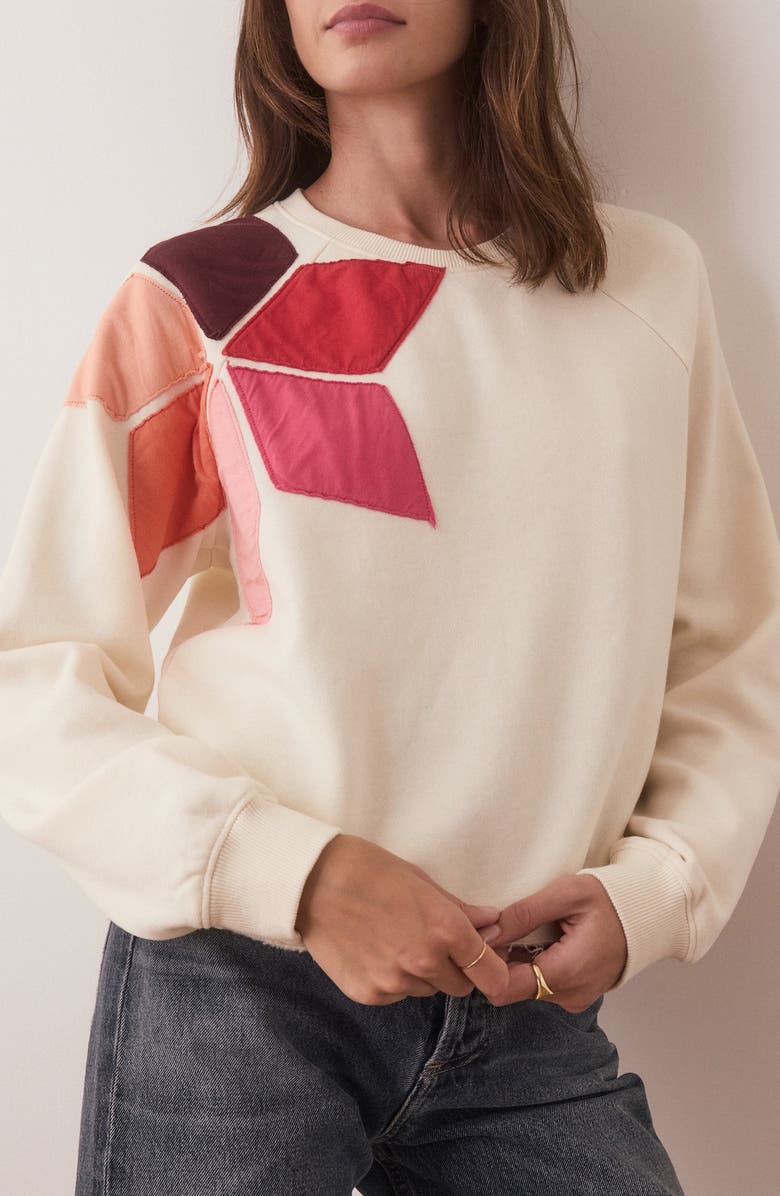 Marine Layer Archive Summit Cutoff Sweatshirt, Main, color, 