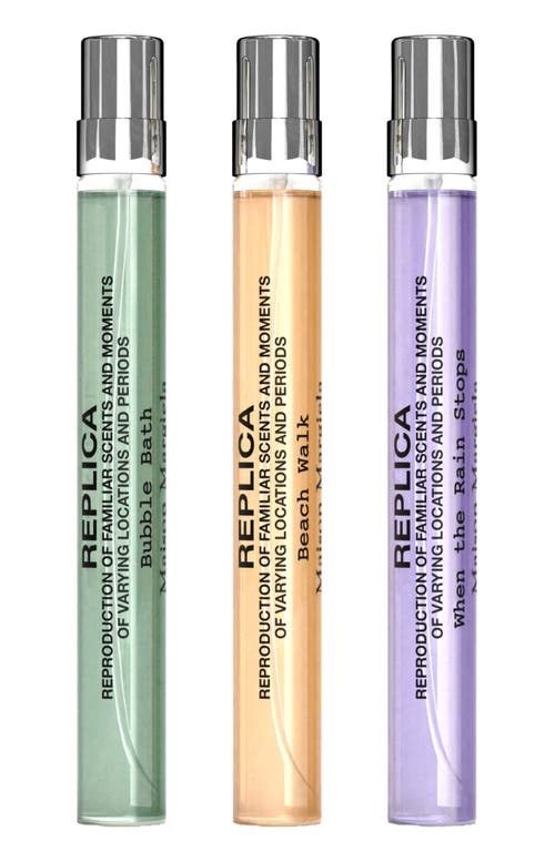Maison Margiela Replica Fresh & Floral Travel Spray Set (limited Edition) Usd $105 Value In No Color