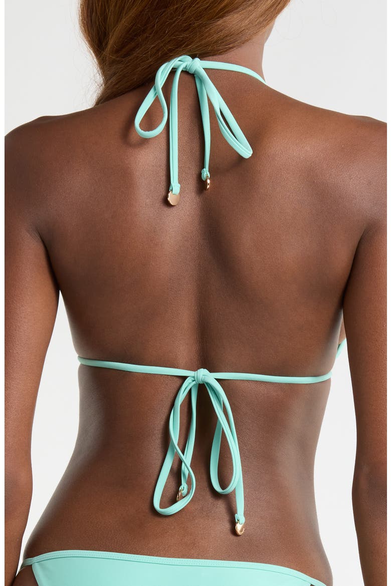 Nancy Triangle Bikini Top, Alternate, color, SEAGLASS
