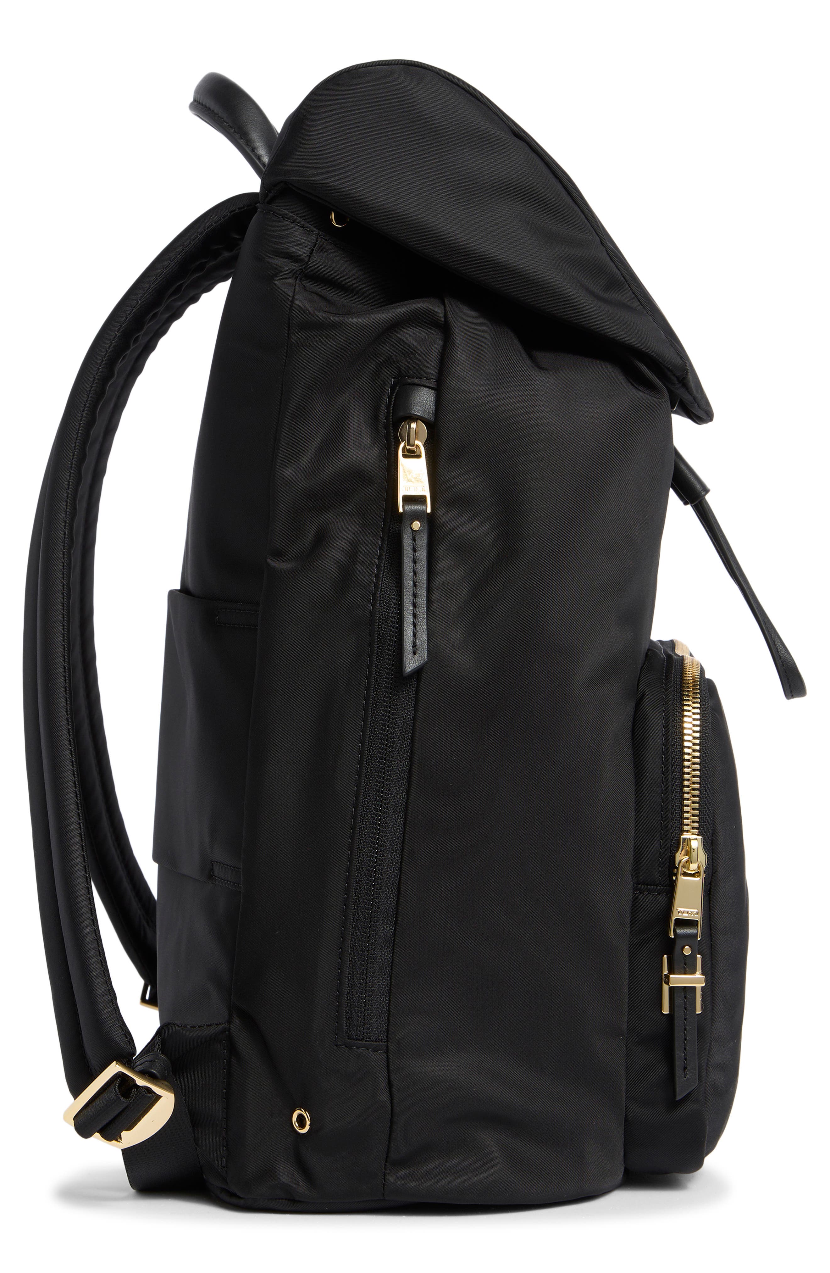 TUMI Ryley Backpack, Alternate, color, Black/ Gold