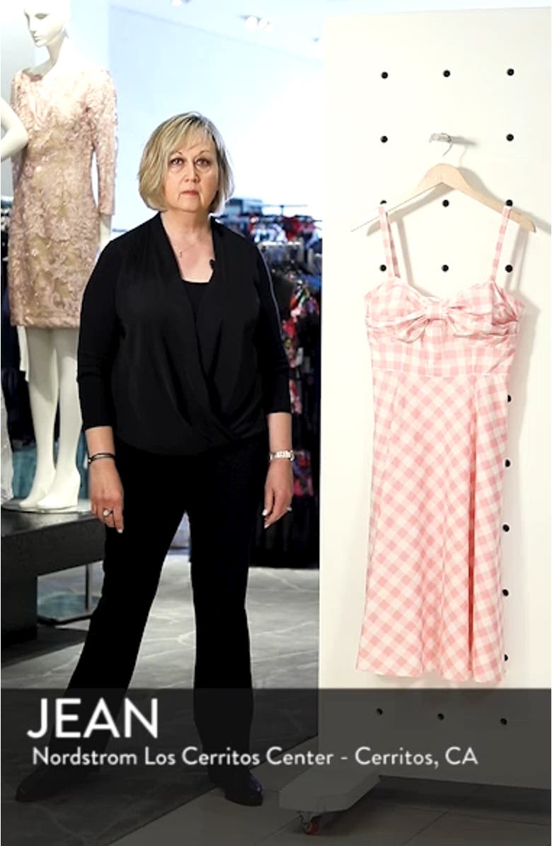 Bow Front Cotton Sundress, sales video thumbnail