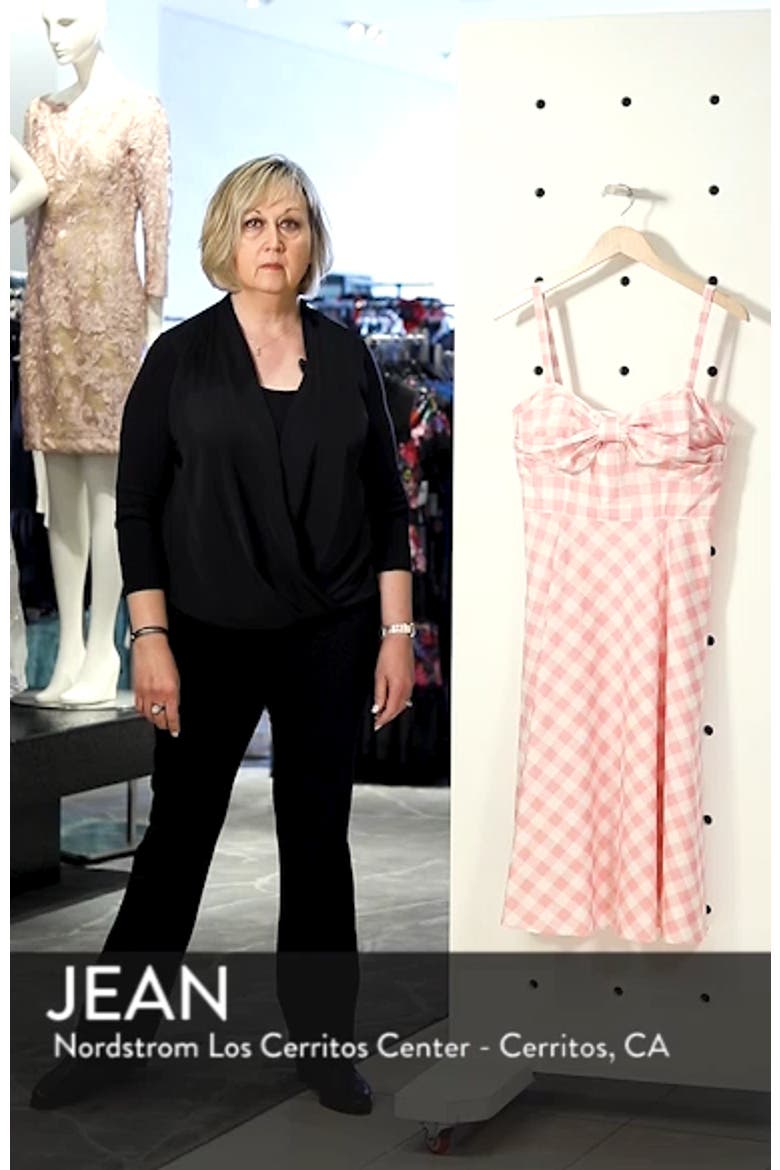 Bow Front Cotton Sundress video