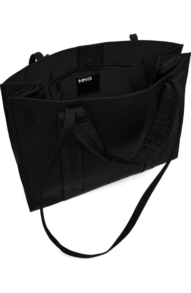 MANGO Logo Shopper Tote, Alternate, color,