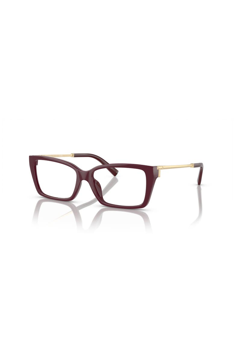 52mm Rectangle optical glasses, Main, color, Red