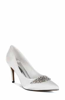 Rag & Co Rhodolia Diamente Brooch Pump