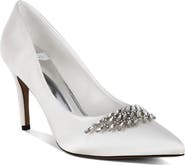 Rag & Co Rhodolia Diamente Brooch Pump