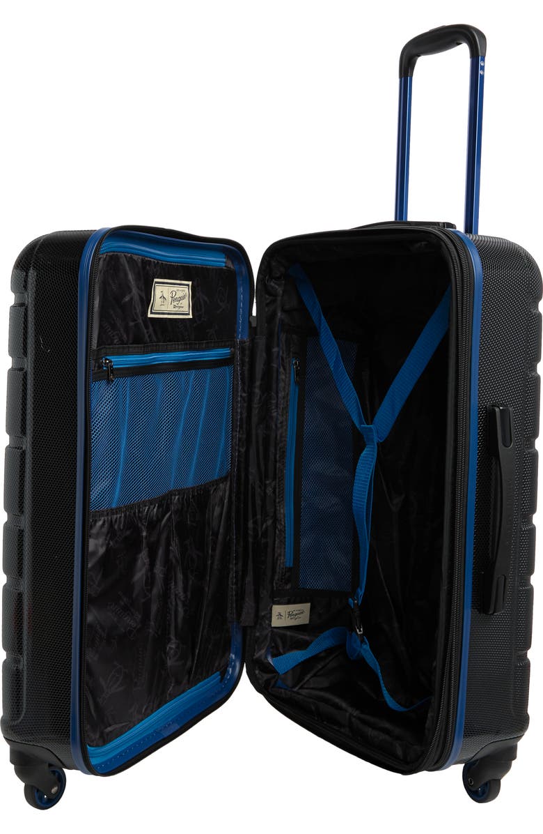 Original Penguin Crimson 25-Inch Hardside Spinner Luggage, Alternate, color,