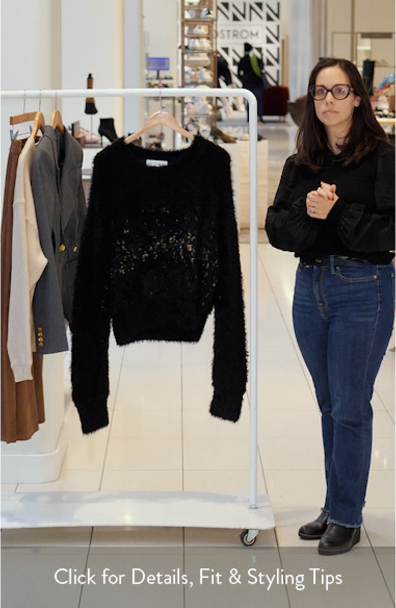 Sabrina Faux Fur Sweater, sales video thumbnail