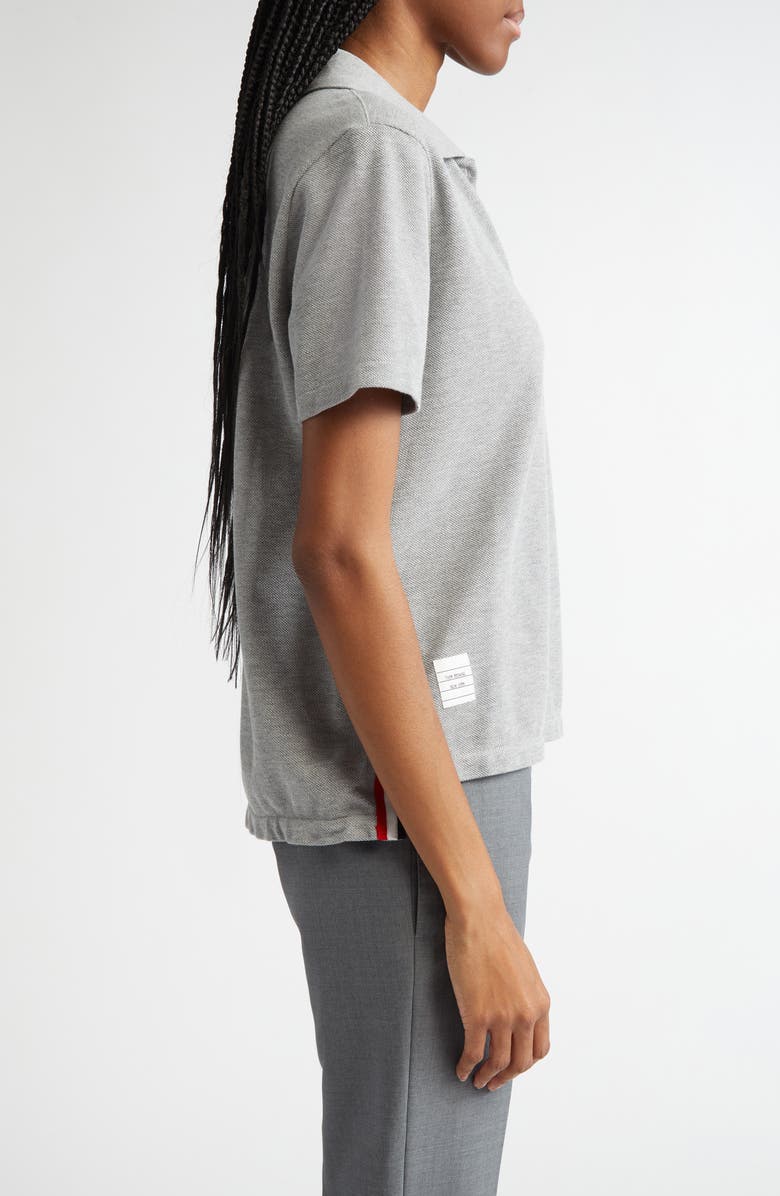 Thom Browne Stripe Piqué Polo, Alternate, color,