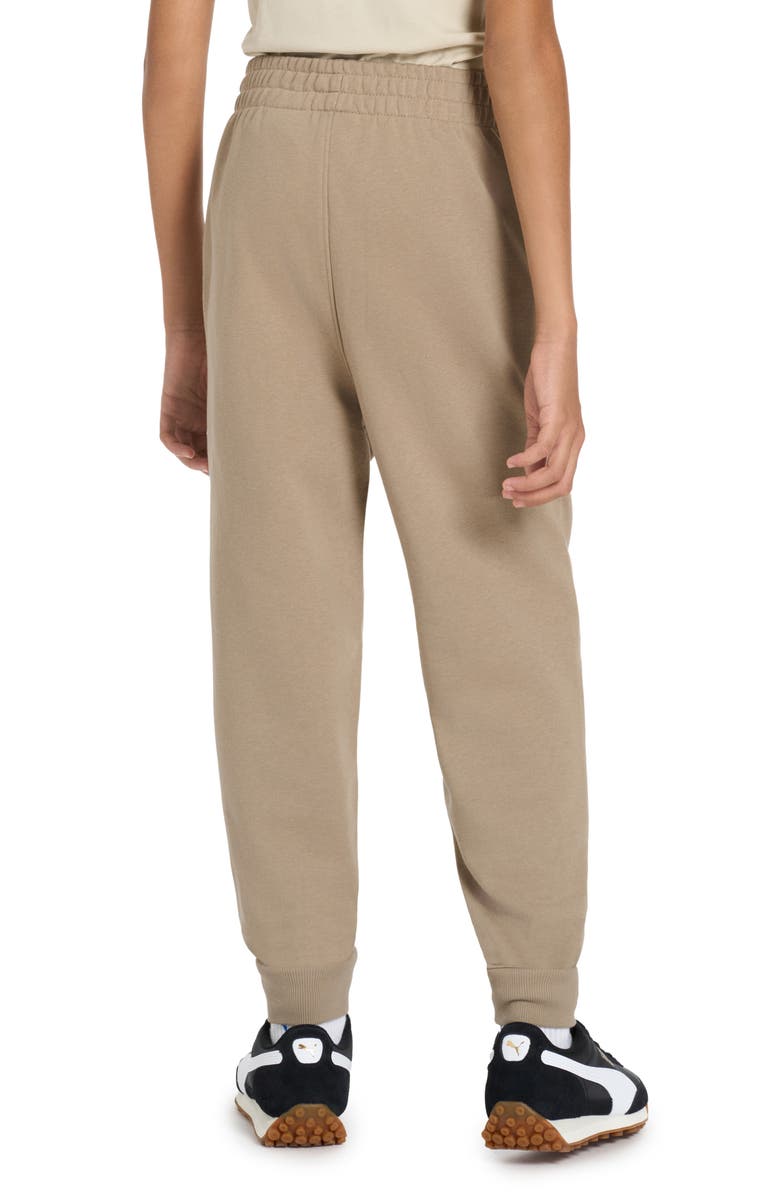 PUMA Kids' Class Pack Cotton Blend French Terry Joggers, Alternate, color, Pale Brown
