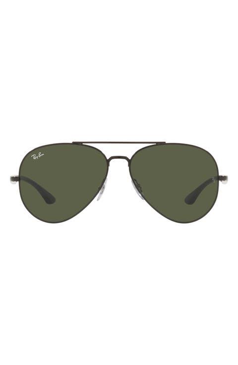 58mm Pilot Sunglasses