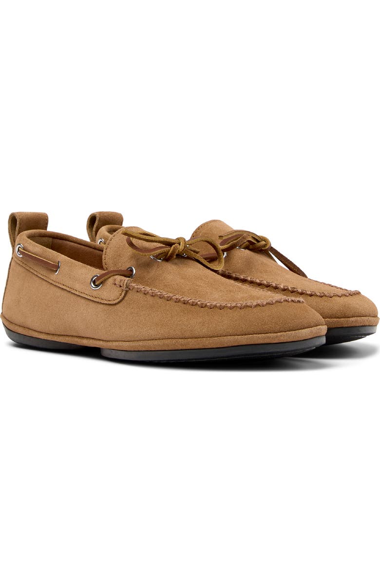 Camper Right Nina Loafer, Main, color, Medium Brown