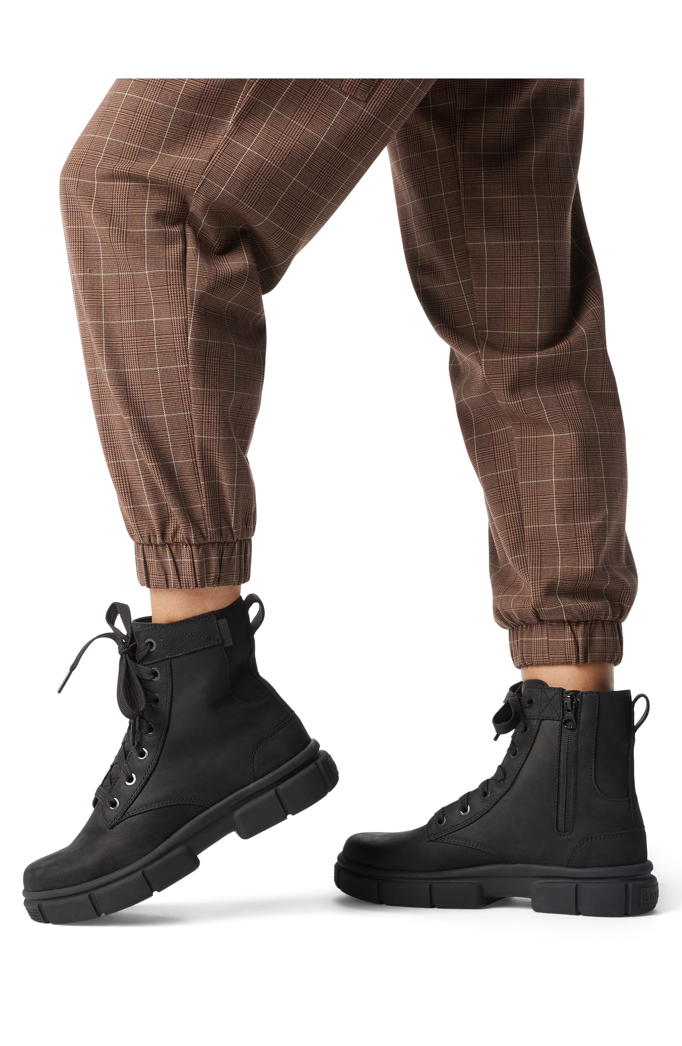 SOREL Explorer Lace-Up Boot, Alternate, color, Black/ Black