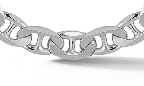 Yield Of Men 6mm Mariner Chain Necklace In Silver