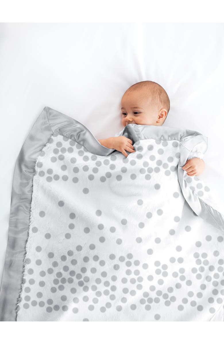 Little Giraffe Luxe Soda Baby Blanket, Alternate, color, 