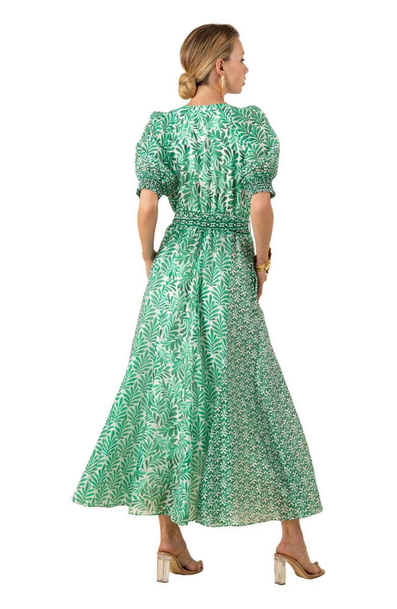 Hale Bob Estella Organza Maxi Dress, Alternate, color, 