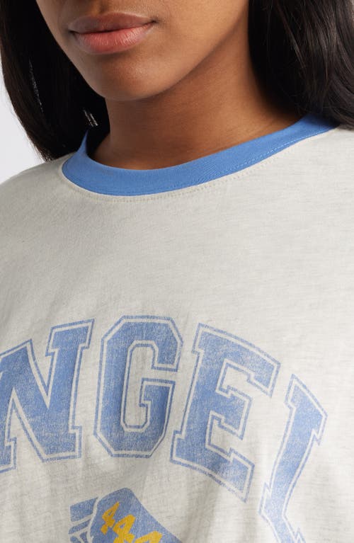 THE MAYFAIR GROUP THE MAYFAIR GROUP ANGEL TRACK COTTON GRAPHIC T-SHIRT