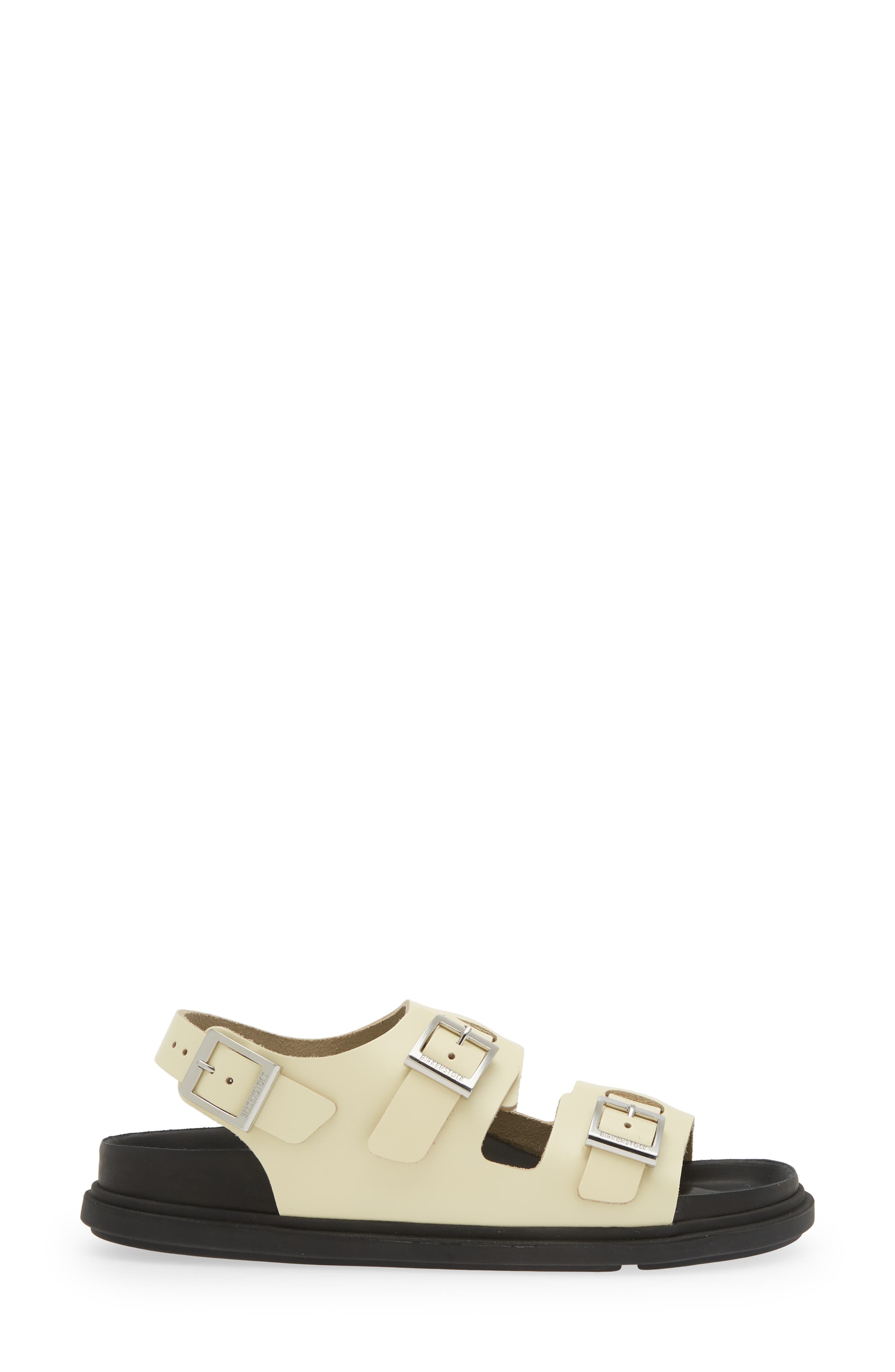 Cannes High Shine Exquisite Sandal, Alternate, color, BUTTER
