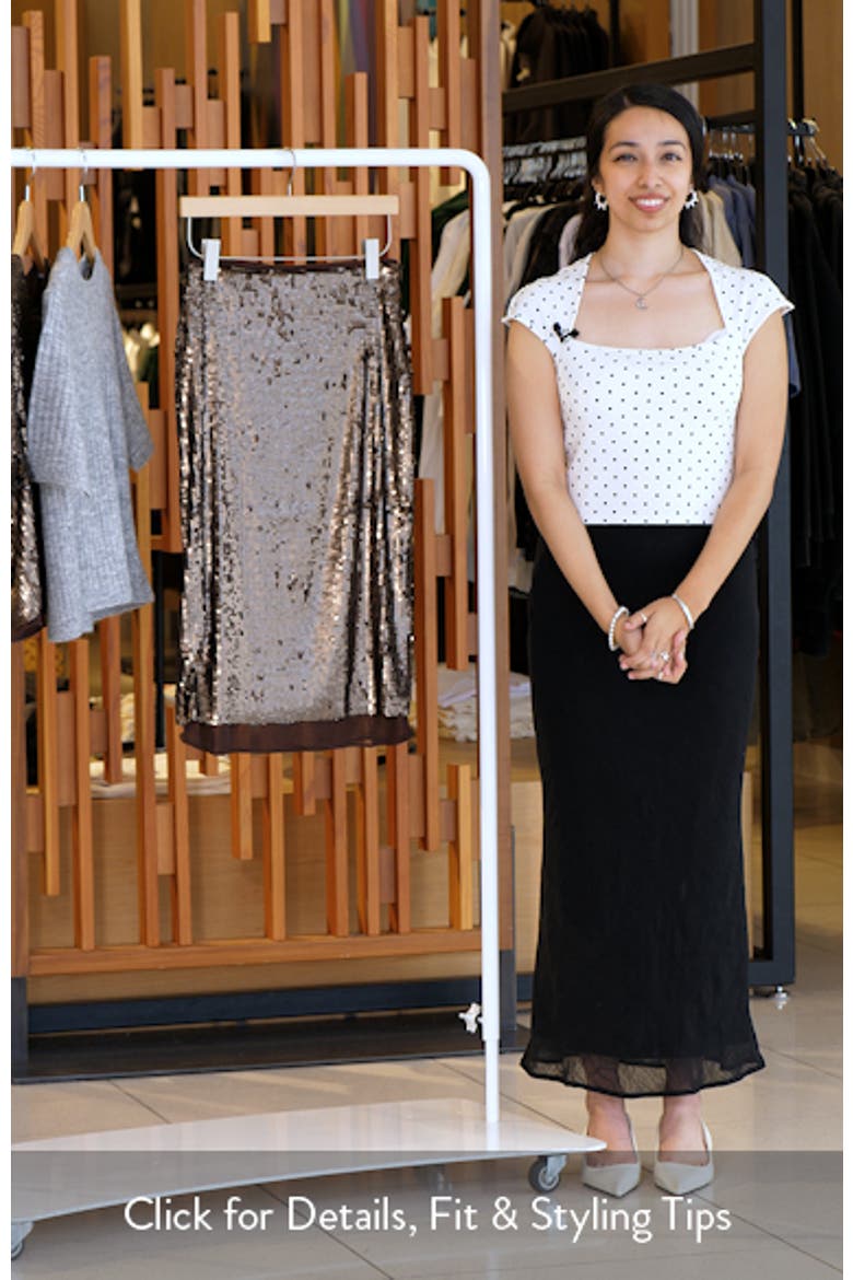 Lucy Sequin Pencil Skirt video