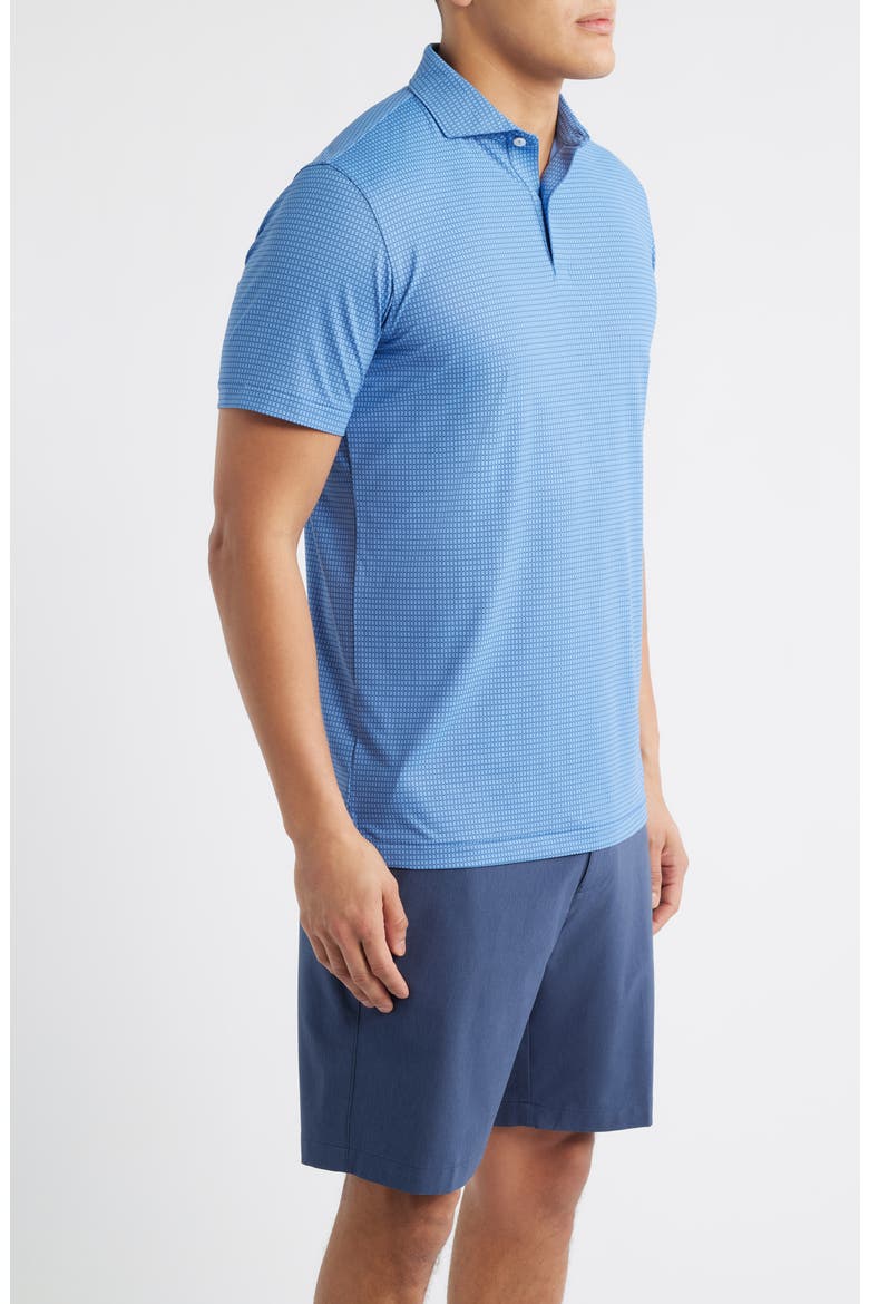 Ponte Performance Jersey Golf Polo, Alternate, color, DUSK BLUE