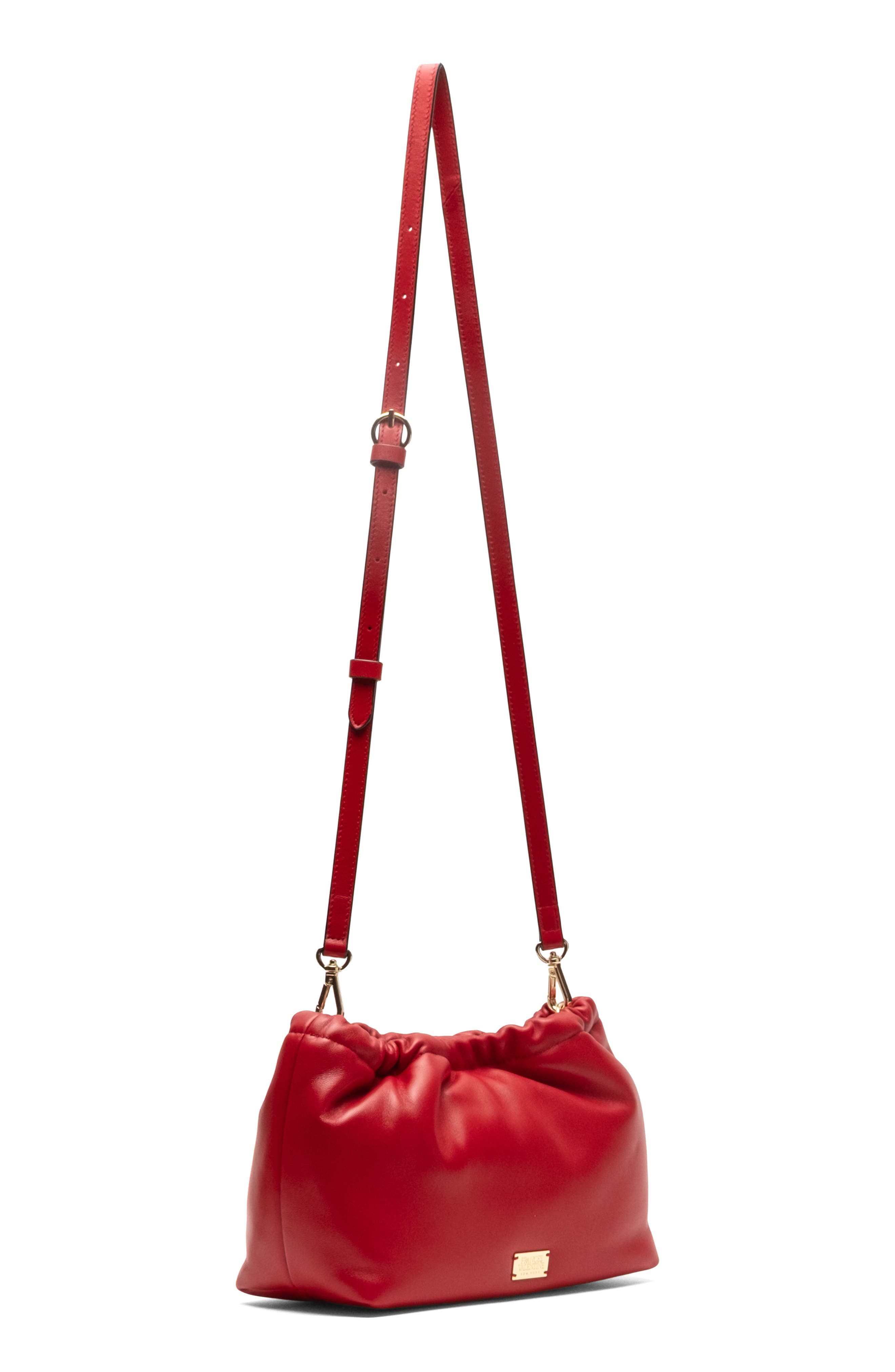 Bici Leather Crossbody Bag, Alternate, color, RED